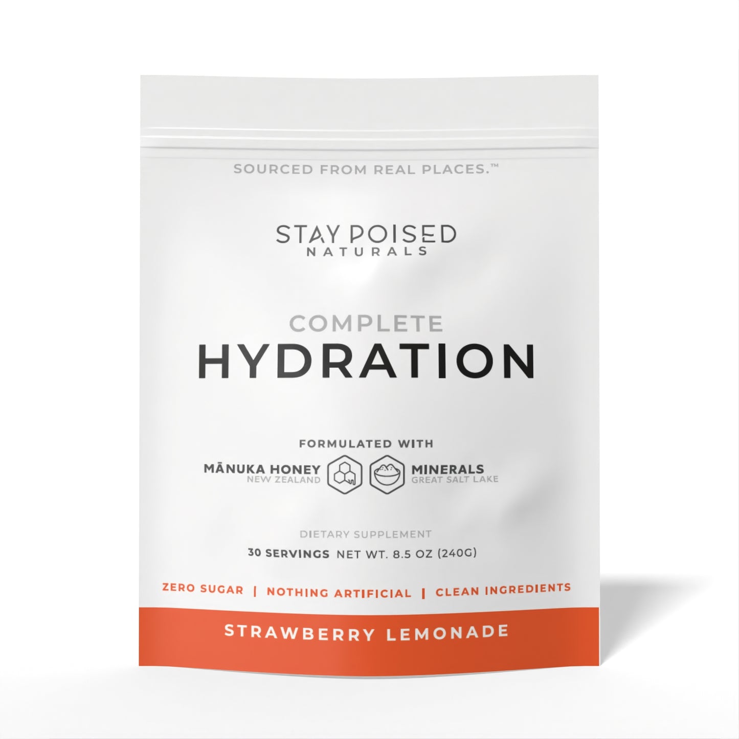 
                  
                    Complete HYDRATION | Electrolyte Stick Packs | Strawberry Lemonade
                  
                
