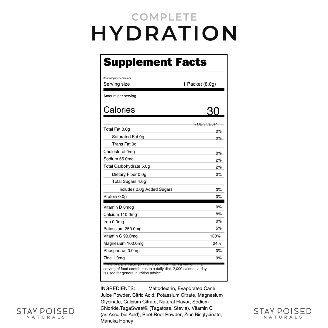 
                  
                    Complete HYDRATION | Electrolyte Stick Packs | Strawberry Lemonade
                  
                
